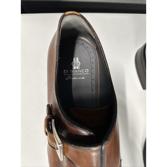 Di Bianco Single Monk Strap Shoes 12 US 45 EU Men\'s main image 7